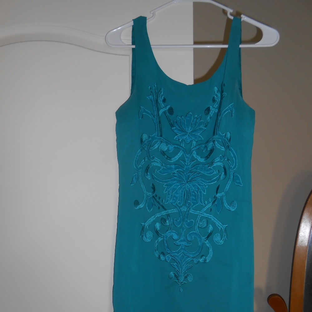 Turquoise Dress - Picture 1 of 5